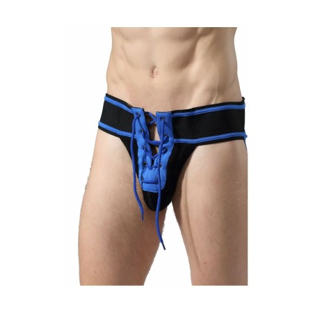 Tanga Mob Eroticwear Azul M | Tienda24 Tienda24.eu