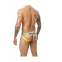 Tanga Mob Eroticwear Amarelo Preto | Tienda24 Tienda24.eu