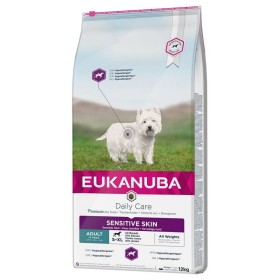 Futter Eukanuba Daily Care Sensitive Skin Erwachsener Fisch 12 kg von Eukanuba, Trocken - Ref: S9157405, Preis: 52,32 €, Raba...