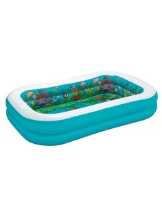 Inflatable pool Bestway 366 x 76 cm Blue 5377 L | Tienda24 Tienda24.eu