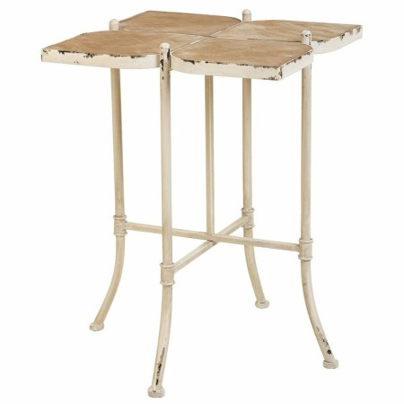 Mesa de Centro Alexandra House Living Blanco Metal Madera de abeto Madera MDF 48 x 66 x 48 cm de Alexandra House Living, Mesa...