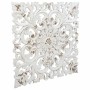 Wall Decoration Alexandra House Living White Fir wood MDF Wood 1 x 56 x 56 cm | Tienda24 - Global Online Shop Tienda24.eu