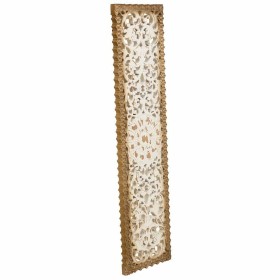 Decorazione da Parete Alexandra House Living Bianco Legno MDF 2 x 108 x 27 cm di Alexandra House Living, Sculture - Rif: D163...