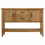 Hall Table with Drawers Alexandra House Living Brown Fir wood MDF Wood 35 x 81 x 122 cm by Alexandra House Living, Tables - R...