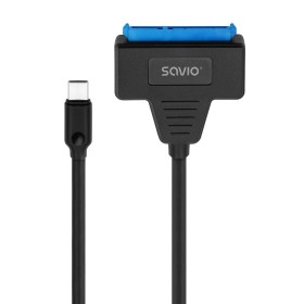 Adaptador USB a SATA para Disco Rígido Savio AK-69 25 cm de Savio, Adaptador USB - Ref: S9162784, Preço: 9,64 €, Desconto: %