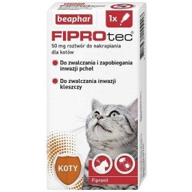 Antiparasitas Beaphar 1 x 50 mg de Beaphar, Pipetas antipulgas - Ref: S9163141, Preço: 8,77 €, Desconto: %