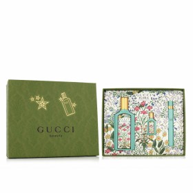 Women's Perfume Set Gucci EDP Flora Gorgeous Jasmine 3 Pieces