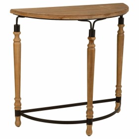 Centre Table Home ESPRIT Black Natural Metal Mango wood 130 x 80 x 32 cm | Tienda24 - Global Online Shop Tienda24.eu