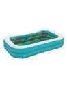 Aufblasbares Planschbecken für Kinder Bestway 3D 262 x 175 x 51 cm Blau | Tienda24 Tienda24.eu