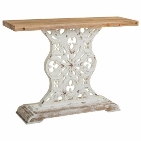 Table d'appoint DKD Home Decor Métal Blanc Marbre 50 x 50 x 61 cm | Tienda24 - Global Online Shop Tienda24.eu