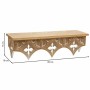 Mensole Alexandra House Living Marrone Legno di abete Legno MDF 18 x 17 x 60 cm di Alexandra House Living, Mensole da muro - ...