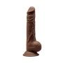 Realistic Dildo Silexd Brown | Tienda24 Tienda24.eu