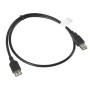 Cabo Alargador USB Lanberg CA-USBE-10CC-0007-BK Preto 70 cm Macho/Fêmea | Tienda24 - Global Online Shop Tienda24.eu