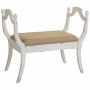 Banqueta Alexandra House Living Blanco Esponja Madera de abeto Madera MDF 45 x 78 x 90 cm de Alexandra House Living, Sillas -...