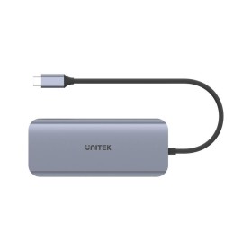 Dockstation Unitek D1026B Cinzento (1 Unidade) de Unitek, Hubs USB - Ref: S9165255, Preço: 69,10 €, Desconto: %