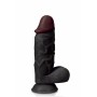 Dildo Captain Red Black | Tienda24 Tienda24.eu