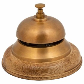 Doorbell Alexandra House Living Brown Brass Acacia 12 x 10 x 12 cm by Alexandra House Living, Collectables - Ref: D1632441, P...