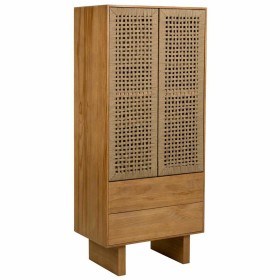 Cupboard Alexandra House Living Multicolour Brass Mango wood 40 x 90 x 180 cm | Tienda24 - Global Online Shop Tienda24.eu