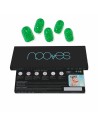 Gel Nail Foils Nooves Glitter green (20 Units) | Tienda24 Tienda24.eu