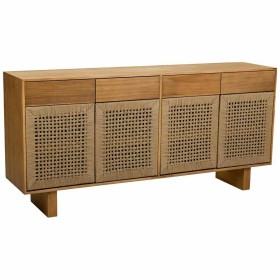 Buffet Alexandra House Living Marron Gris Bois Métal 42 x 74 x 164 cm | Tienda24 - Global Online Shop Tienda24.eu