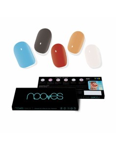 Gel-Nagel-Folien Nooves White cow (20 Stück) | Tienda24 Tienda24.eu