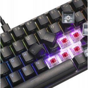 Teclado mecánico Mad Catz KS63NMUSBL000-0 Negro Multicolor Monocromo de Mad Catz, Teclados - Ref: S9171229, Precio: 60,26 €, ...