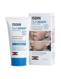 Crema Viso Isdin Nutratopic Facial Pro-Amp 50 ml da Isdin, Creme lenitive - Ref: S05120499, Precio: 22,49 €, Descuento: %