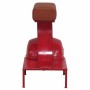 Tabouret Alexandra House Living Rouge PVC Cuir Fer 50 x 75 x 95 cm Moto | Tienda24 - Global Online Shop Tienda24.eu