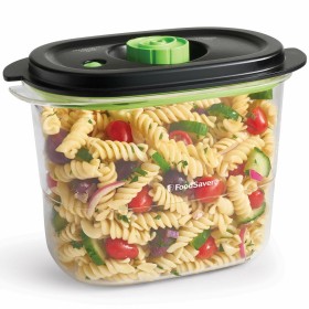 Boîte à lunch hermétique Foodsaver FFC023X Noir Transparent Plastique Tritan 1,8 L de Foodsaver, Stockage des aliments - Réf ...