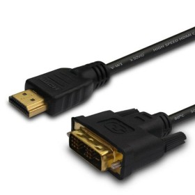 Câble HDMI vers DVI Savio cl-139 Noir 1,8 m de Savio, Câbles HDMI - Réf : S9186517, Prix : 6,97 €, Remise : %