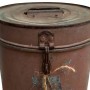 Decorative canister Alexandra House Living Brown Iron Traditional style 23 x 29 x 23 cm by Alexandra House Living, Lidded Sto...