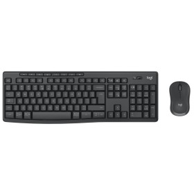 clavier et souris Logitech 920-012077 Graphite Monochrome Anglais EEUU QWERTY de Logitech, Ensembles Clavier et Souris - Réf ...