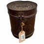 Decorative canister Alexandra House Living Brown Iron Traditional style 19 x 23 x 19 cm by Alexandra House Living, Lidded Sto...