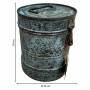 Decorative canister Alexandra House Living Blue Iron Traditional style 20 x 24 x 20 cm by Alexandra House Living, Lidded Stor...