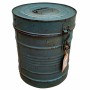 Decorative canister Alexandra House Living Blue Iron Traditional style 26 x 32 x 26 cm by Alexandra House Living, Lidded Stor...