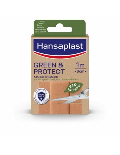 Cerotti Hansaplast Green & Protect 10 x 6 cm 10 Unità da Hansaplast, Gessi, medicazioni e forniture per fasciatura - Ref: S05...