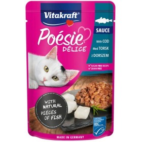 Comida para gato Vitakraft Poesie Delice Peixe 85 g de Vitakraft, Húmida - Ref: S9190419, Preço: 1,21 €, Desconto: %