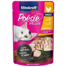 Comida para gato Vitakraft POESIE DELICE Frango 85 g de Vitakraft, Húmida - Ref: S9190424, Preço: 1,21 €, Desconto: %