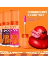 Brilho de Lábios NYX Duck Plump Brick of time 6,8 ml | Tienda24 Tienda24.eu