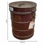 Decorative canister Alexandra House Living Brown Iron Traditional style 26 x 34 x 26 cm by Alexandra House Living, Lidded Sto...