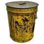 Decorative canister Alexandra House Living Yellow Iron Traditional style 22 x 26 x 22 cm by Alexandra House Living, Lidded St...