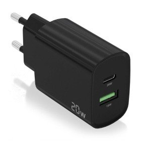 Chargeur Sans Fil pour Smartphones KSIX Noir | Tienda24 Tienda24.eu