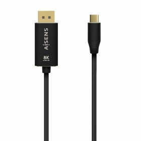 Adaptador DisplayPort a VGA V7 CBLDPVGA-1E Negro | Tienda24 Tienda24.eu