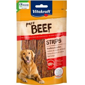 Dog Snack Vitakraft Pure Beef Strips Beef 80 g by Vitakraft, Biscuits, cakes and snacks - Ref: S9195345, Price: 3,35 €, Disco...