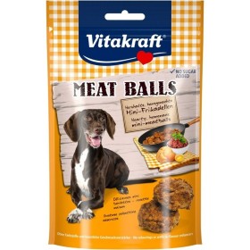 Dog Snack Vitakraft Meat Balls Pig 80 g by Vitakraft, Biscuits, cakes and snacks - Ref: S9195355, Price: 3,07 €, Discount: %