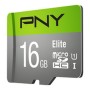 Tarjeta de Memoria Micro SD con Adaptador PNY P-SDU16GU185GW-GE Elite C10 16 GB | Tienda24 - Global Online Shop Tienda24.eu