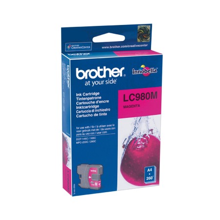 Original Ink Cartridge Brother LC-980M Magenta | Tienda24 Tienda24.eu