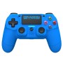 Mando Gaming Inalámbrico Dragon War Shock 4 Azul Bluetooth