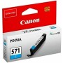 Original Ink Cartridge Canon CLI-571C Cyan | Tienda24 Tienda24.eu