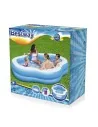 Aufblasbarer Pool Bestway 270 x 198 x 51 cm Weiß | Tienda24 Tienda24.eu